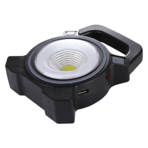 JY-819A 10W Solar Rechargeable White Light COB LED Work Light, Handheld Camping Lamp with Solar Panel - Image 5