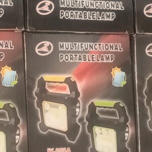 Multifunctional Solar Portable Emergency Lamp JY-258a | LED Torch light powerbank for outdoor camping - Image 5