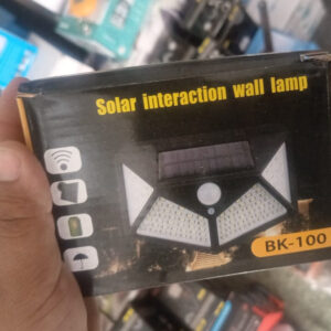 Solar Interaction Light | Solar charging Led Induction Motion sensor wall lamp for Outdoor Garden Courtyard BK-100 - Image 1