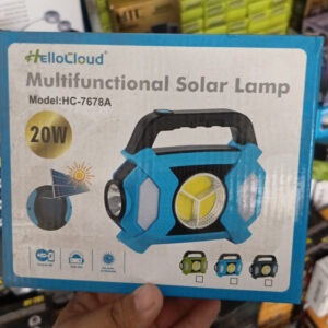 20W Hello Cloud Multi-Functional Portable Solar LED Flash Light - Image 3