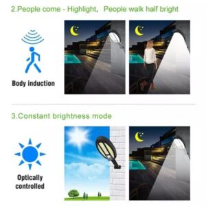 COB SOLAR SENSOR STREET LAMP for Outdoor Home & Garden - Image 5