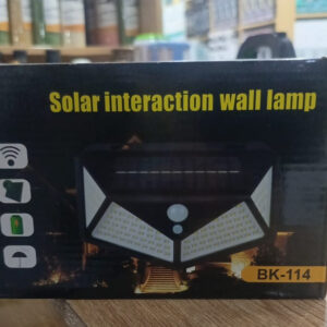 SOLAR INTERACTION WALL LAMP BK-114 | Outdoor Motion Sensor Solar Light - Image 1