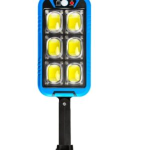 Solar Street COB Light With Sensor ZB-150B | Motion Sensor Security Streetlight for Parking Lot  Remote Control (Random color) - Image 2