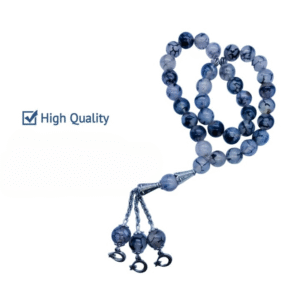 Shajri Aqeeq Stone Tasbeeh (Original) | 33 Beads | 10 MM Size | Religious Islamic Tasbih Gift - Image 4