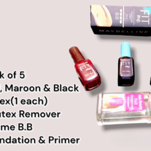 5 in 1 makeup Beauty deal  Nail Polish, Nail Polish Remover, Foundation, Primer - Image 2