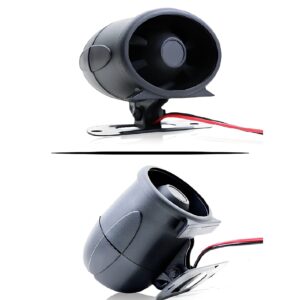 Car Anti-Theft Horn Siren, Horn Alarm 12V Tweeter Alarm Treble Voice Speaker High Decibel Intelligent Voice Alarm - Image 4