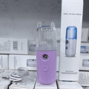 Nano Facial Mist Sprayer, 30ml Handy Atomization Machine Face Moisturizing Hydration  USB Charging (random color) - Image 4