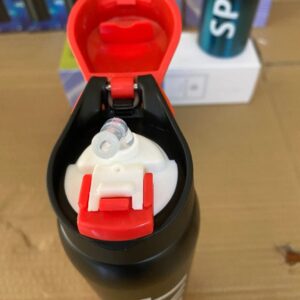 500ml Portable Sports Water Bottles Thermos With Straw (random color) - Image 5