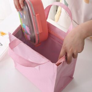 Tote Adult Lunch Bags for Women/Men,Adult Lunch Tote, School Lunch Box ,Reusable Lunch Bag for Work School Picnic Beach or Travel - Image 5