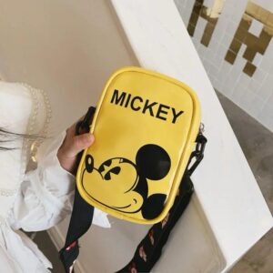 Disney Pu Mickey Mouse Children's Shoulder Bag Messenger Bag Cartoon Boys Girls Children - Image 3