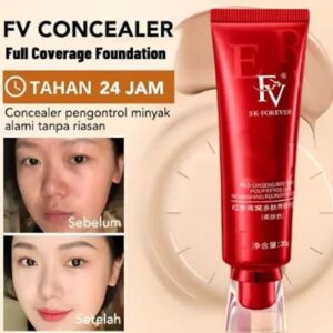 Red Diamond FV Foundation, Oil Absorb   Liquid Foundation | Best Tube Foundation 30g - Image 4
