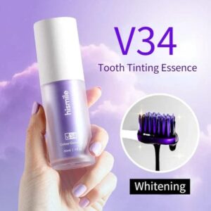 (Deal pack of 2) Teeth Brightening Hismiles V34 Colour Corrector Serum + Micro Nano Tooth Brush For Sensitive Gums Toothbrush - Image 2
