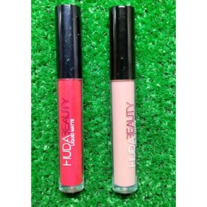 Huda Beauty Liquid Matte Lipgloss for girls (random color) - Image 3