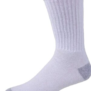 Pack of 6 pairs white socks Gents full length socks | Full Length Comfortable socks for boys, Mens - Image 1