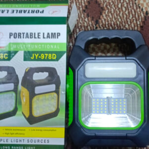 JY-978A Solar portable lamp multi functional for outdoor Hiking long Range light(random color) - Image 2