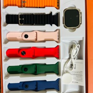with Out Metal Strip Ultra Smart Watch Ultra 7 in 1 (Random color) - Image 4