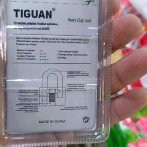 Tiguan Lock High Security , Security Lock, Key Lock, With 3 Keys - Image 1