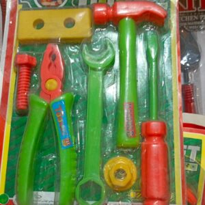Tools Kit Toys For Kids - Plastic Hardware Tools Toys For Kids (random color) - Image 1