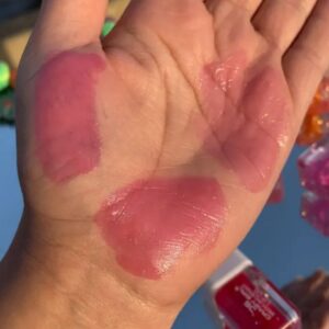 Colour Changing Tinted Lip Oil, vitamins E Lip Oil beautiful color for girls (random color) - Image 3