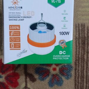 Multifunctional LED Bulb+Battery EMERGENCY ENERGY-SAVING LAMP 100W(ML-71S) - Image 4