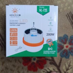 Multifunctional LED Bulb+Battery EMERGENCY ENERGY-SAVING LAMP 200W(ML-72S) - Image 2