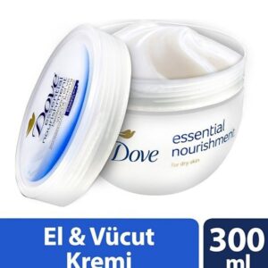 Dove Essential Nourishment Body Cream For Dry Skin, 300 ml - Image 3