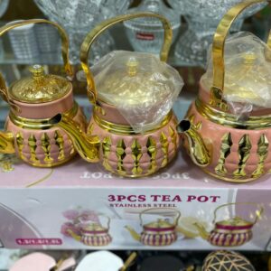 Teapot Made of Stainless Steel - - Image 4