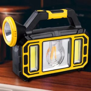 Solar Lantern Emergency Camping Lamp + Mobile Power Bank for Outdoor  Camping Hiking - Image 4