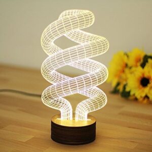 3D Amazing Optical Illusion LED Light Night Table Lamp - Image 5