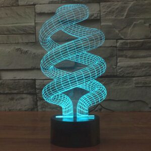 3D Amazing Optical Illusion LED Light Night Table Lamp - Image 3