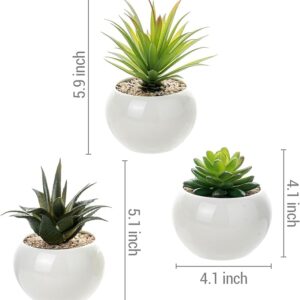 Mini plant Artificial Flowers Decoration | Artificial Plants Ball for Home (1 pc Round shape) - Image 5
