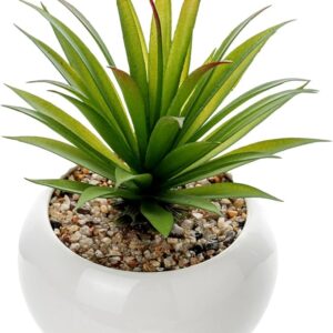 Mini plant Artificial Flowers Decoration | Artificial Plants Ball for Home (1 pc Round shape) - Image 3