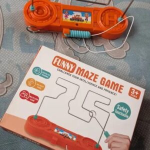 Electric Shock Toy Education Electric Touch Funny Maze Game Party Funny Game Science Experiment Toys For Kids(Random color) - Image 1