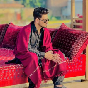 AS Premium Handmade Shawls / High Quality Traditional Wool Shawl For Men - Image 3