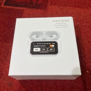 Air A9 Pro Digital Display Case Airpods  / ANC/ENC Touch Screen Wireless Earbuds - Image 1
