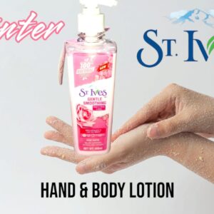 st live rose water Hand and Body Lotion gentle smoothing 400ml - Image 1