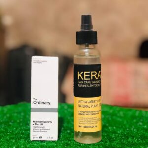 2 in 1 Keratin Hair Serum and Niacinamide Serum Deal - Image 1