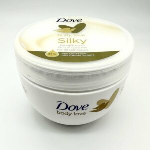 Dove Silky Moisturizing Body Cream (300 ml) - High Nutrients and Rich Essential Oils - Image 3
