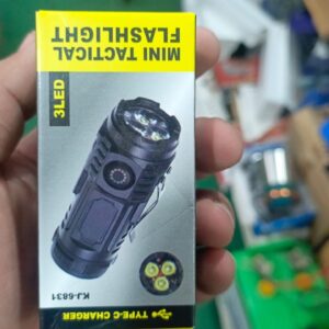 Three-Eyed Monster Rechargeable Torch, 82mm Portable Small Flashlight, 5 Modes Ultra-Bright Waterproof Flashlight, Suitable for Power Outages, Emergencies, Camping, Hiking, and Outdoor Use (Random Color) - Image 3