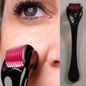 Pack of 2 Derma Roller Facial & Hair Therapy Microneedle Hair Regrowth Beard Growth Anti Hair Loss Treatment Thinning - Image 4