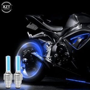 Pack of 2 Car Wheel LED Light And Motorcycle Bike Light Wheel Light | Led neon light (Random Color) - Image 4