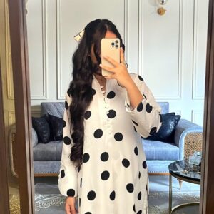 2pc Front back both Printed Buttons stitched Premium Quality Shirt & Trouser - Image 2