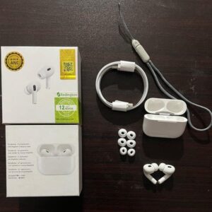 Airpods Pro Platinum With ANC, White with Active Noise Cancellation (ANC) - Image 1