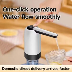 Drinking Water Bottle Pump Automatic Drinking Water Pump Mini Portable Household Water Dispenser USB One Click Drinking Water - Image 1