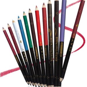 ( Pack of 6  )2 in 1 colors eye pencil multipurpose Eye Pencil (Random color) - Image 4
