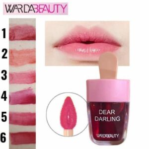Pack of 6 Dear Darling WardaBeauty Ice cream Lip and cheek Tint Long-lasting Lip Tint (Random Color)) - Image 5