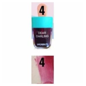 Pack of 6 Dear Darling WardaBeauty Ice cream Lip and cheek Tint Long-lasting Lip Tint (Random Color)) - Image 3