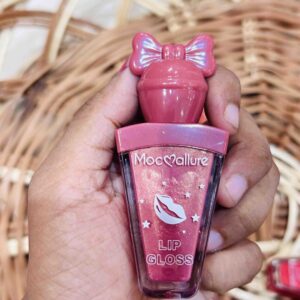 Pack Of 6 Mocallure Bow Style Cute Lipgloss High Pigment Lipgloss (Random Color) - Image 1