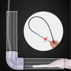 Stainless Steel Sink Wire | Drain Cleaner Wire Spring Sink Cleaning Stick - Image 3