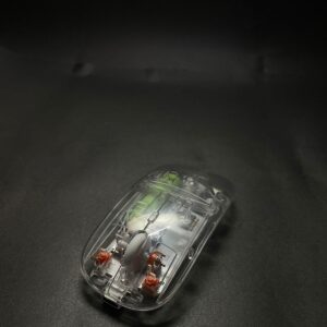 RGB Wireless Transparent Mouse Dual-Mode Rechargeable Mouse With LED lights - Image 1